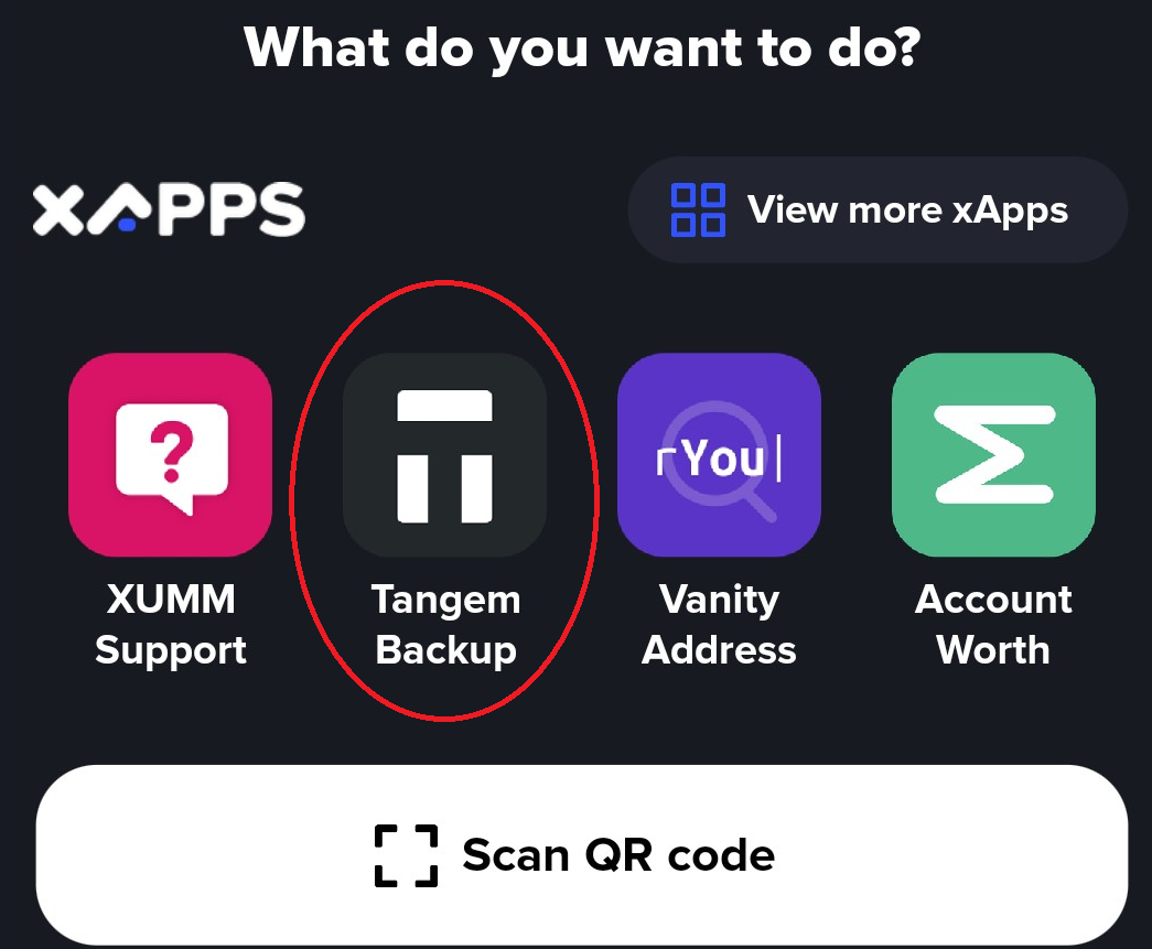 Xumm Cards Backup & Configuration XUMM Signed, Sent, Delivered
